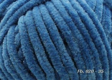 Preview: Chenille Metallic - Farbe 820-35 .. Detailansicht